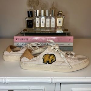 Soludos elephant embroidered keds size 8